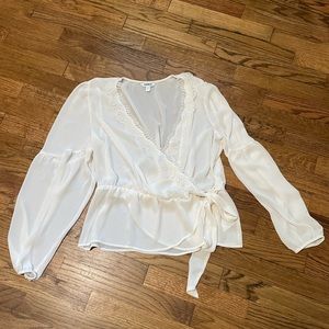 Express light flowy top